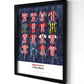 Brentford FC Shirts - A2 Signed Limited Edition Prints