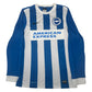 Brighton & Hove Albion 2014/2015/2016 Home Long Sleeve Football Shirt Small