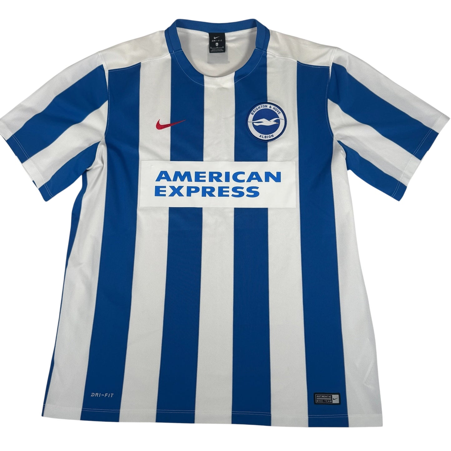 Brighton & Hove Albion 2016/2017 Home Football Shirt XL