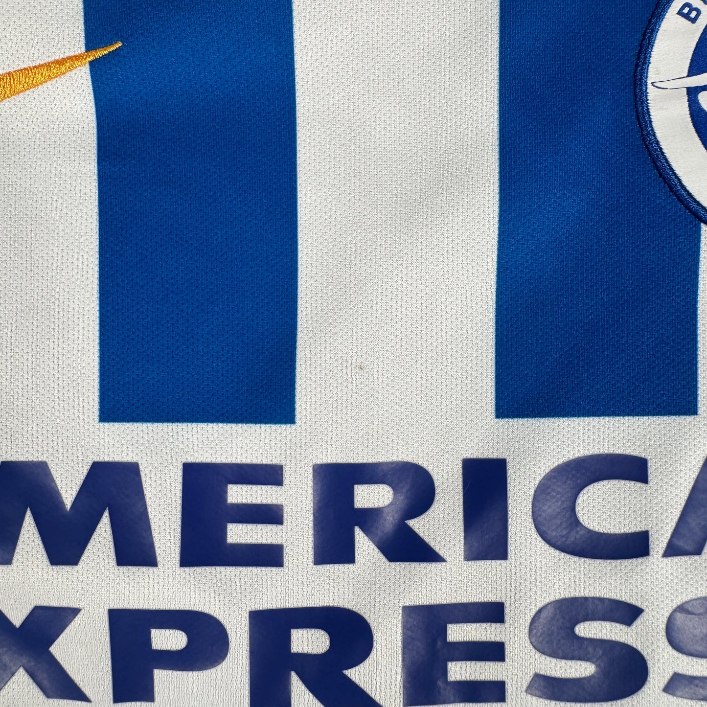 Brighton & Hove Albion 2017/2018 Home Football Shirt XL