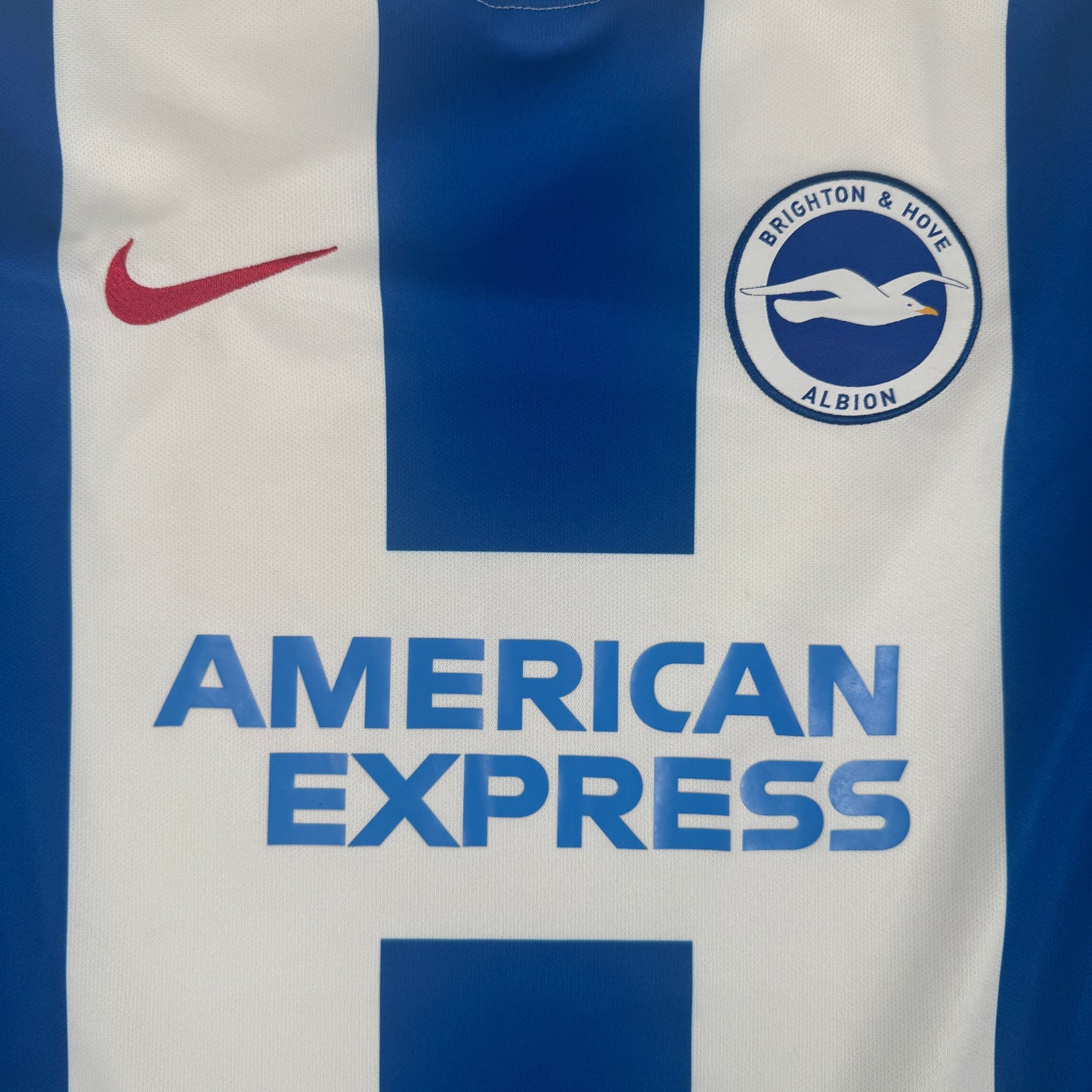 Brighton & Hove Albion 2018/2019 Home Football Shirt XL