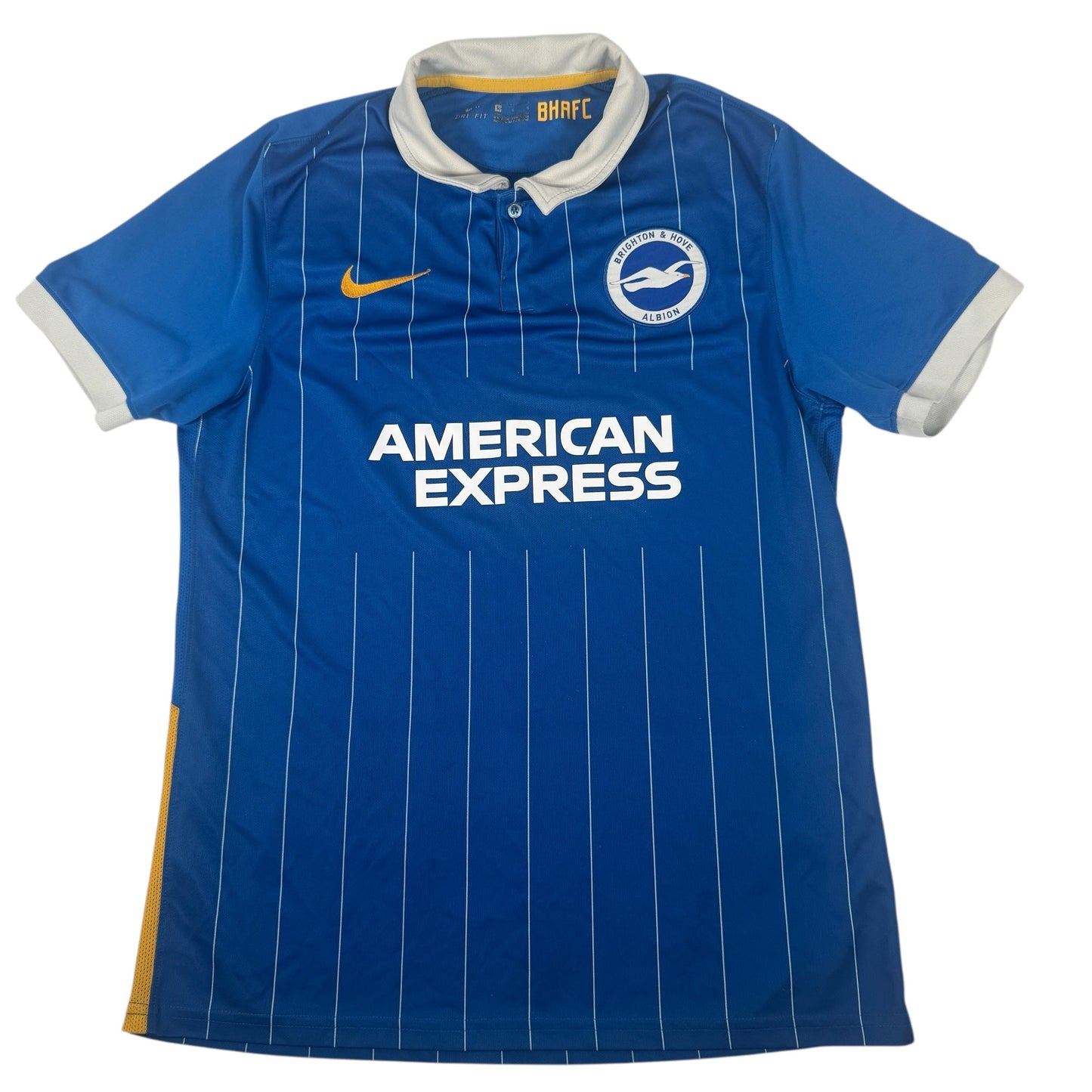 Brighton & Hove Albion 2020/2021 Home Football Shirt Large