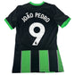 JOAO PEDRO 9 Brighton & Hove Albion 2023/2024/2025 Away Football Shirt Medium