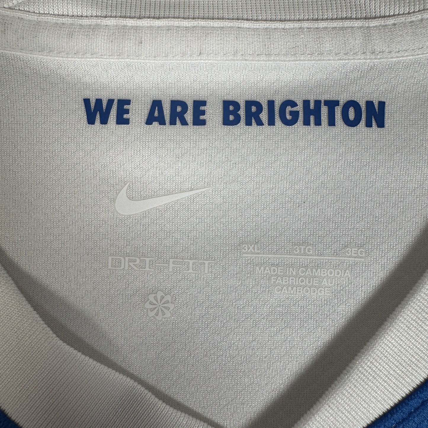 Brighton & Hove Albion 2025/2026 Home Football Shirt 3XL