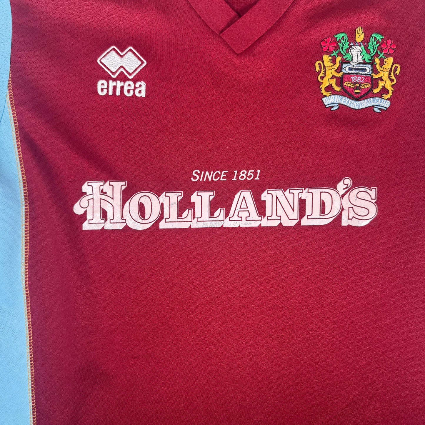 Burnley 2008/2009 Home Football Shirt Medium