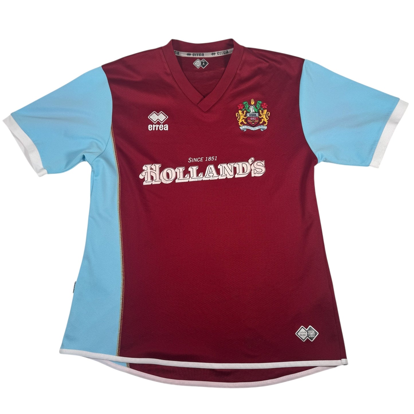 Burnley 2008/2009 Home Football Shirt Medium