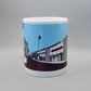 Burnley FC Turf Moor Illustrated Mug