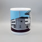 Burnley FC Turf Moor Illustrated Mug