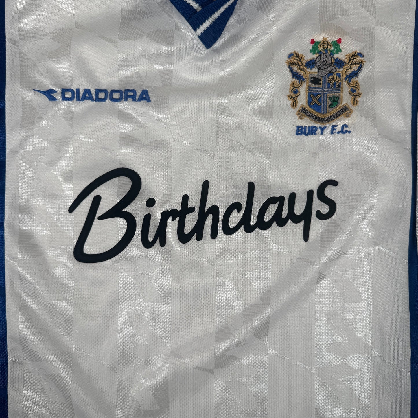 Bury 1999/2000/2001 Home Football Shirt Medium