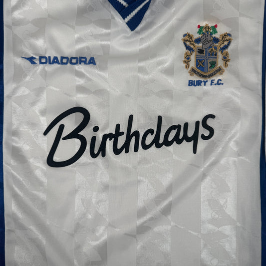 Bury 1999/2000/2001 Home Football Shirt Medium