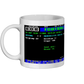 Arsenal v Man Utd 1999 FA Cup Semi Final Mug - Done in the style of page 302 on ceefax