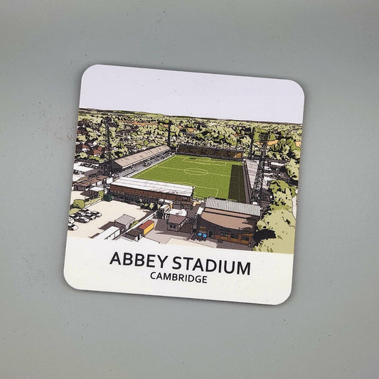 Cambridge United coaster of Abbey Stadium