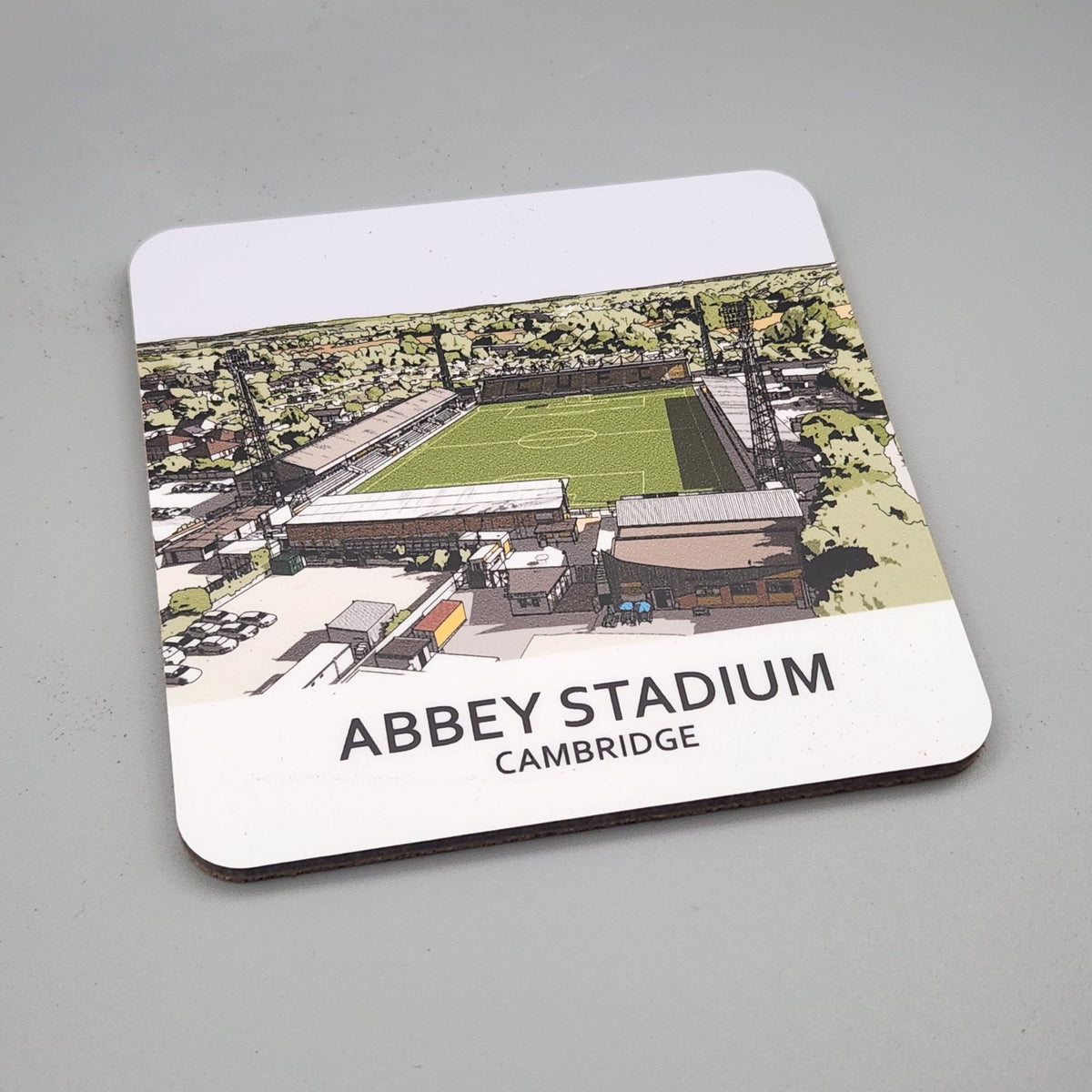 Cambridge United coaster of Abbey Stadium