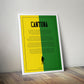 Eric Cantona Poem Print