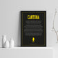 Eric Cantona Poem Print