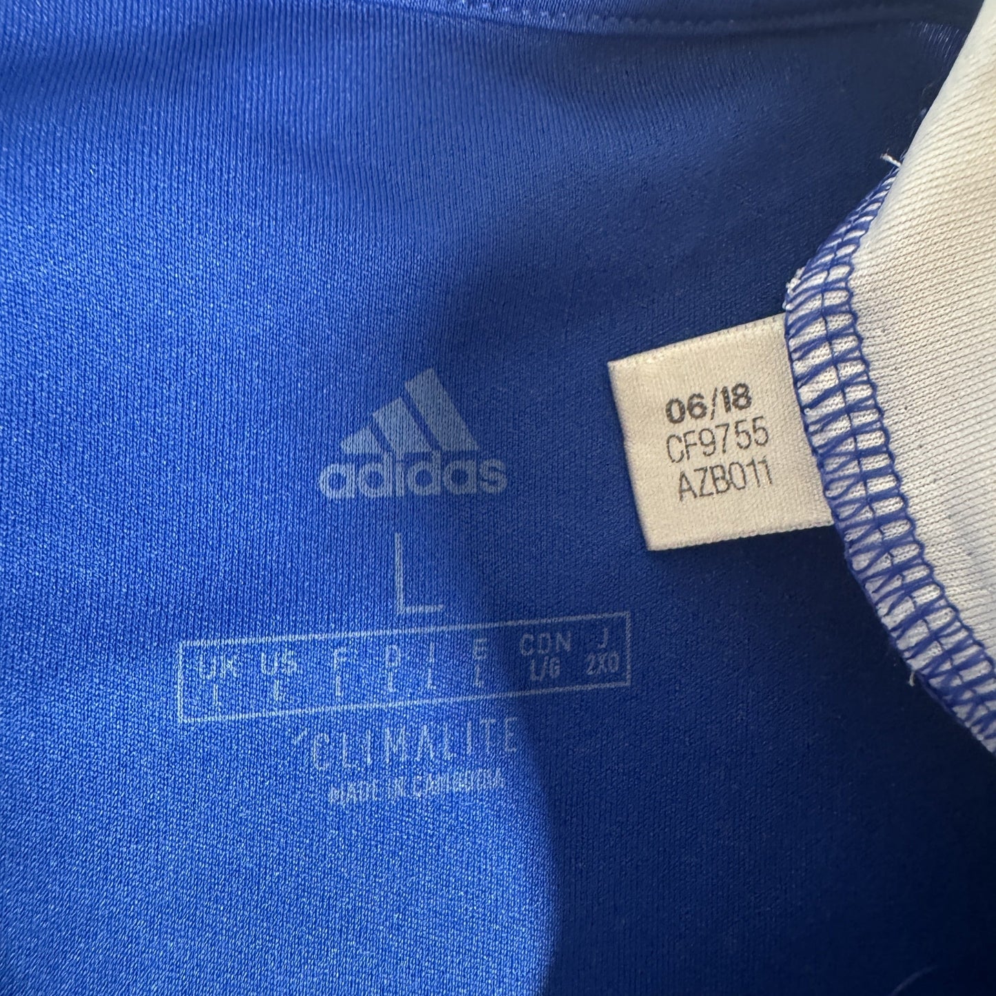 Cardiff City 2018/2019 Home Shirt Large