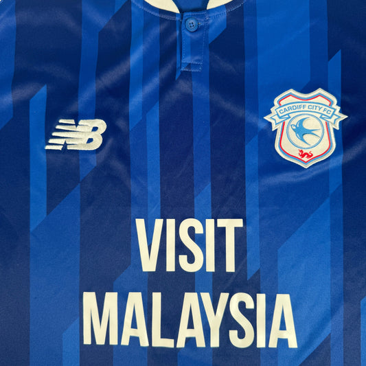 Cardiff City 2023/2024 Home Football Shirt 2XL