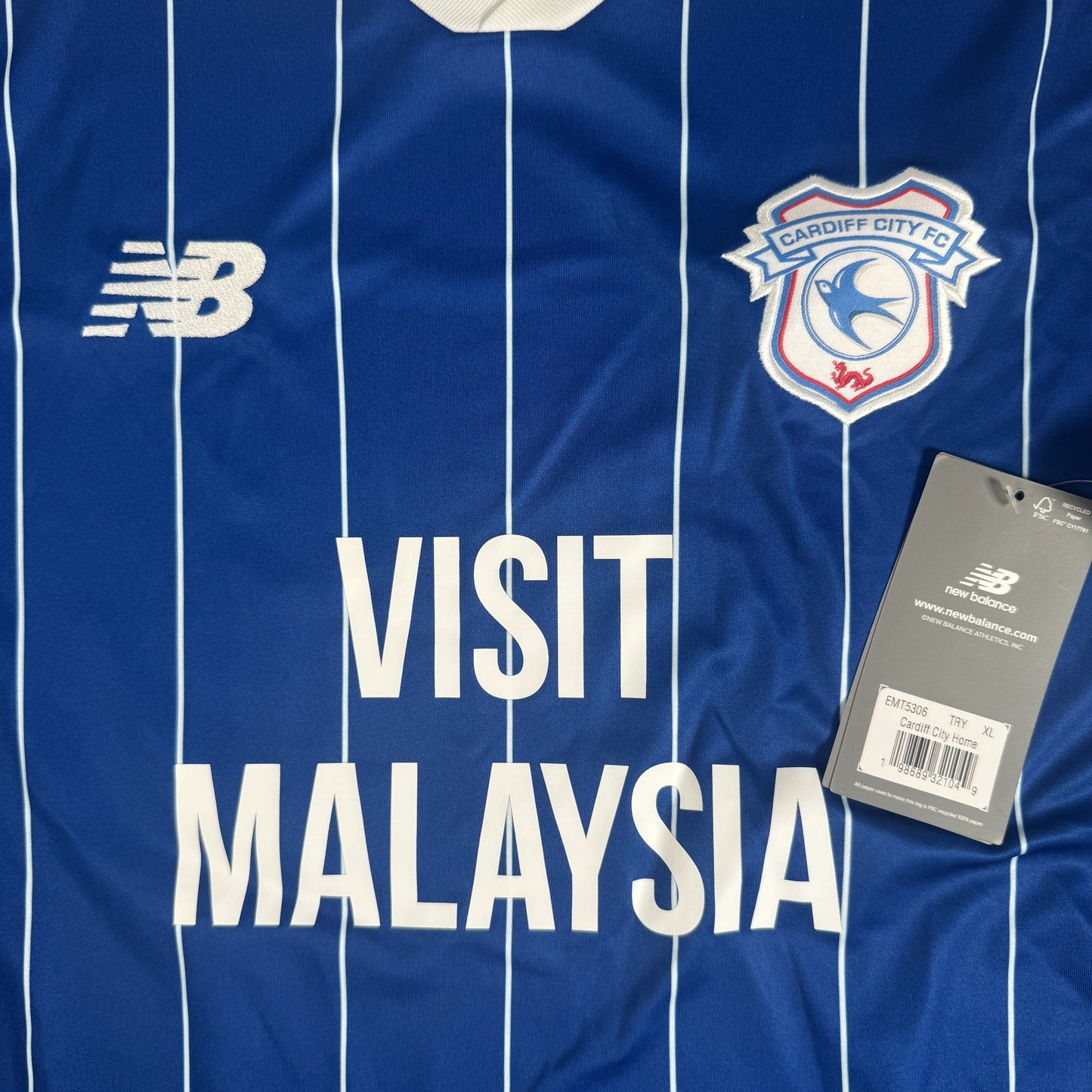 Cardiff City 2025/2026 Home Shirt XL BNWT