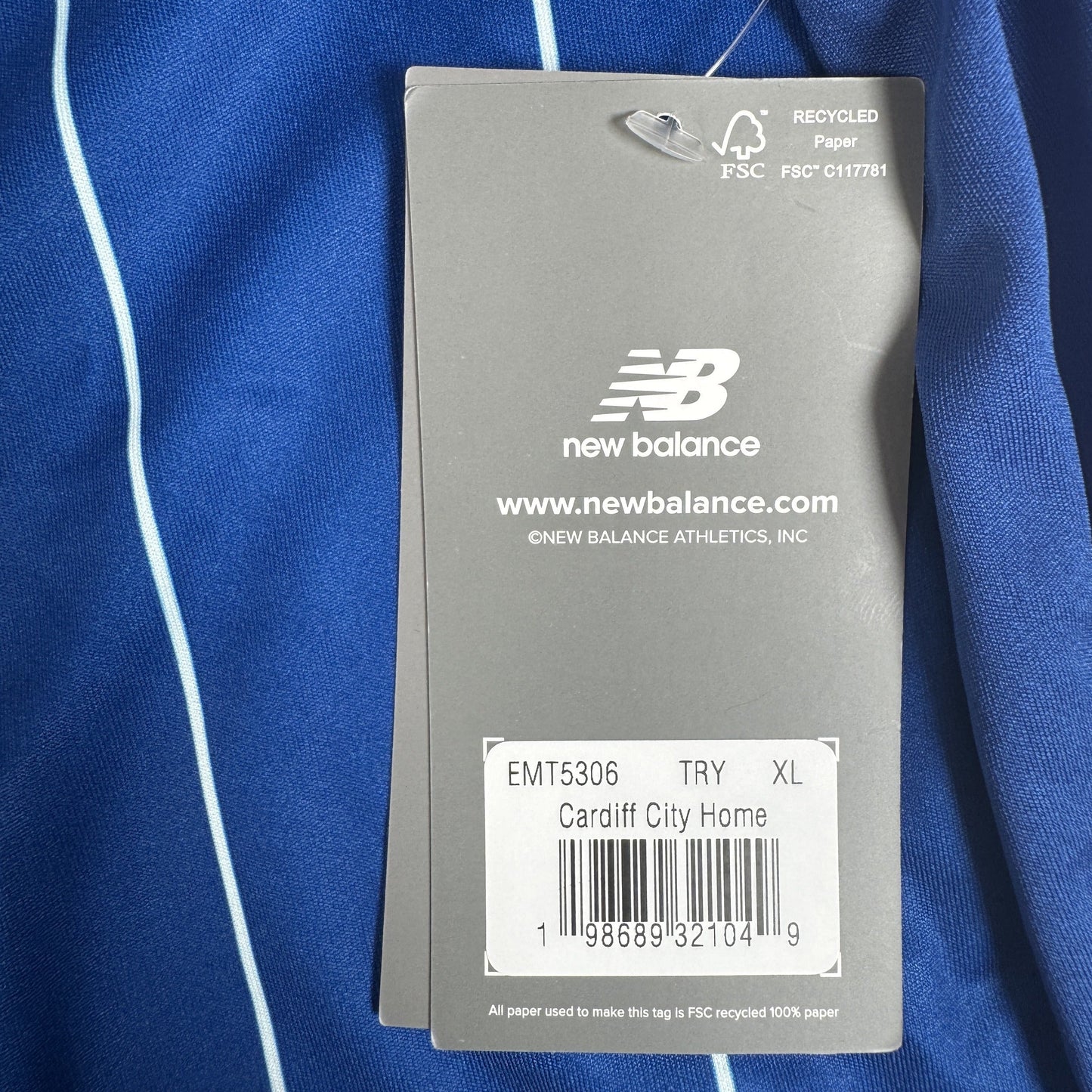 Cardiff City 2025/2026 Home Shirt XL BNWT