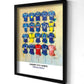 Cardiff City FC Shirts - A2 Signed Limited Edition Prints
