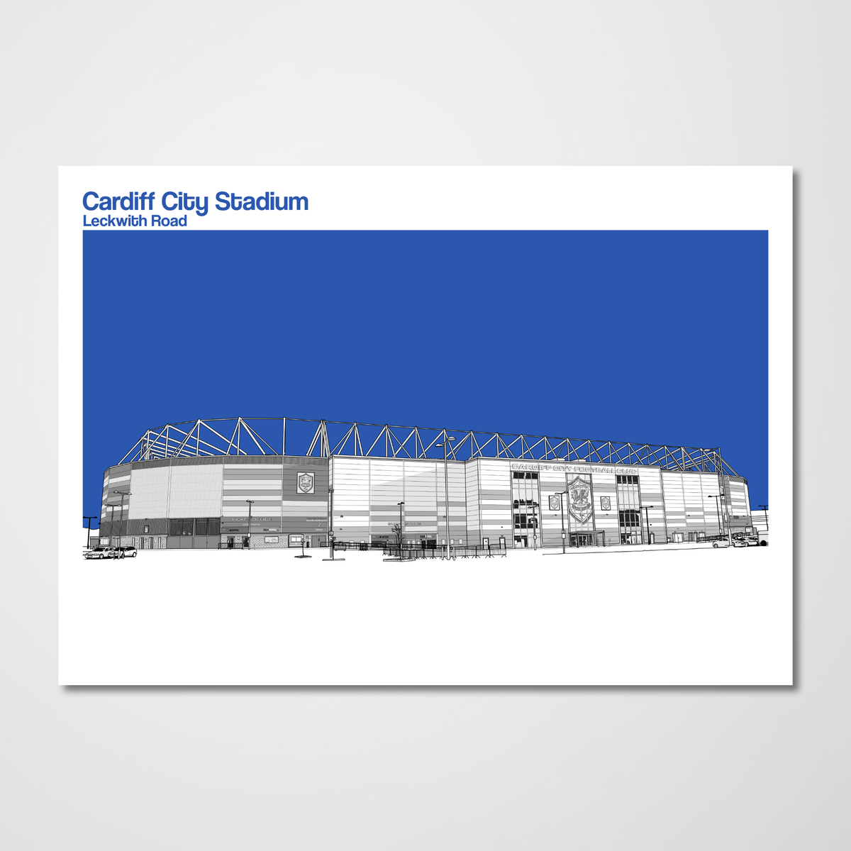 Cardiff City FC Stadium Prints