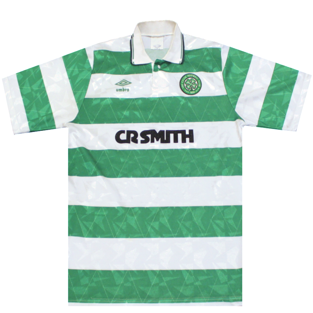 Celtic 1989-1991 Home Football Shirt (Excellent) L