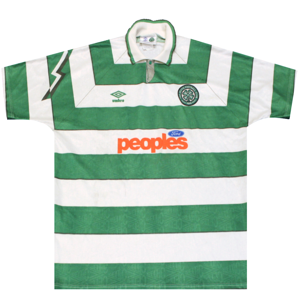 Celtic 1991-1992 Home Football Shirt (Excellent) XL