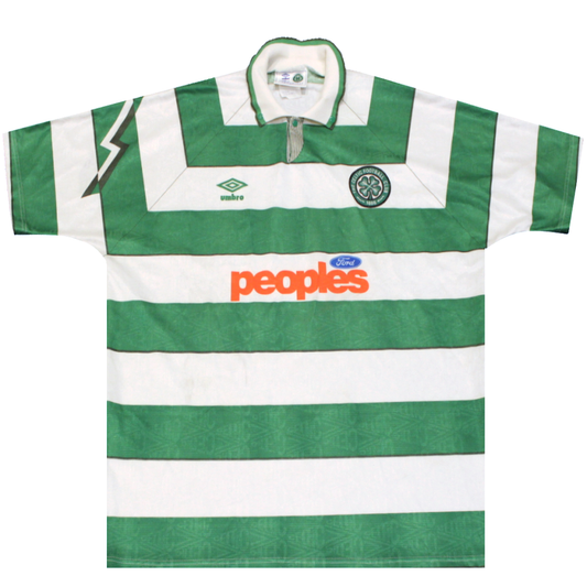 Celtic 1991-1992 Home Football Shirt (Excellent) XL