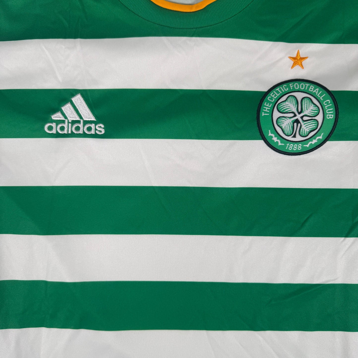 Celtic 2020/2021 Home Sponsorless Football Shirt Medium