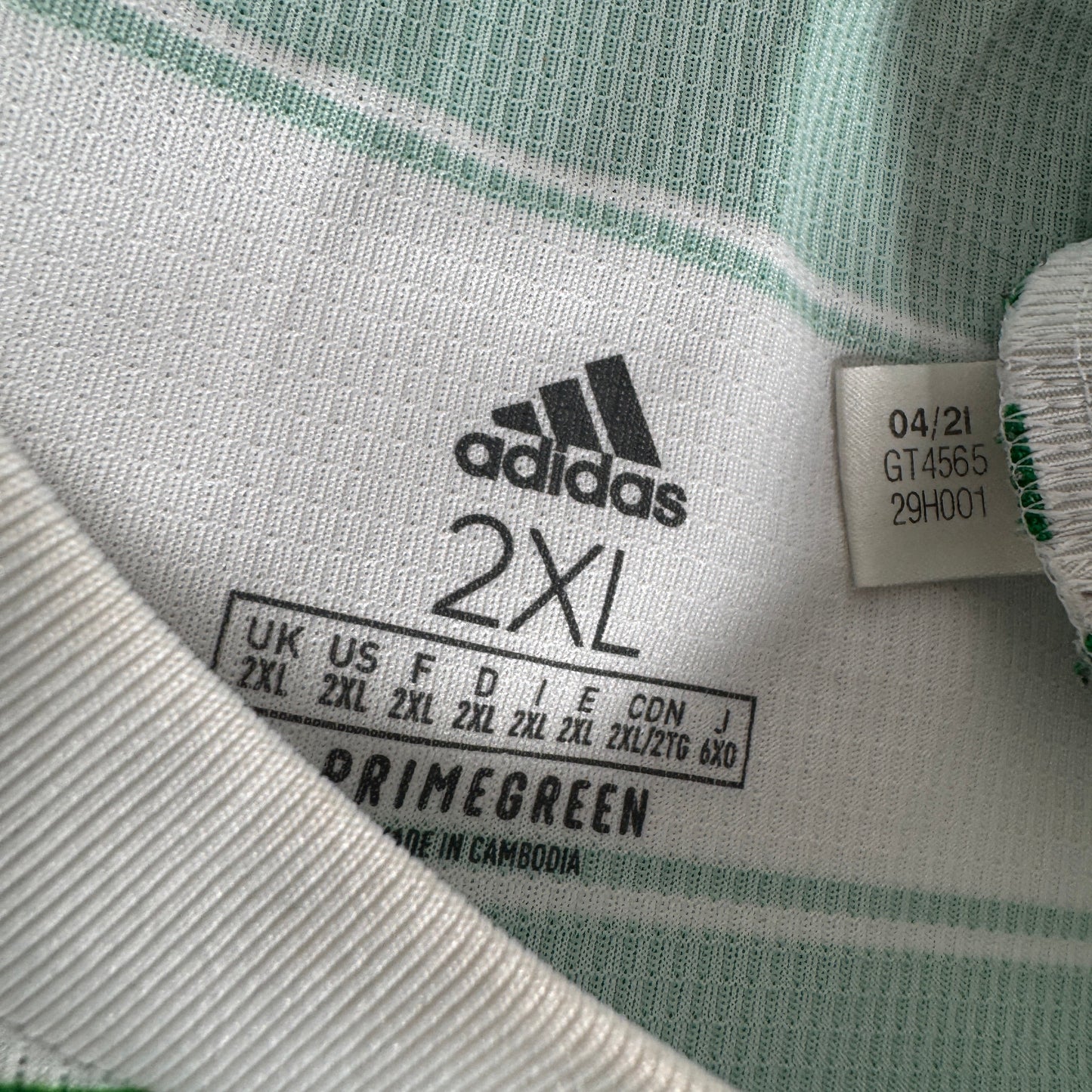 Celtic 2021/2022 Home Football Shirt 2XL