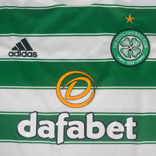 Celtic 2021/2022 Home Football Shirt Medium