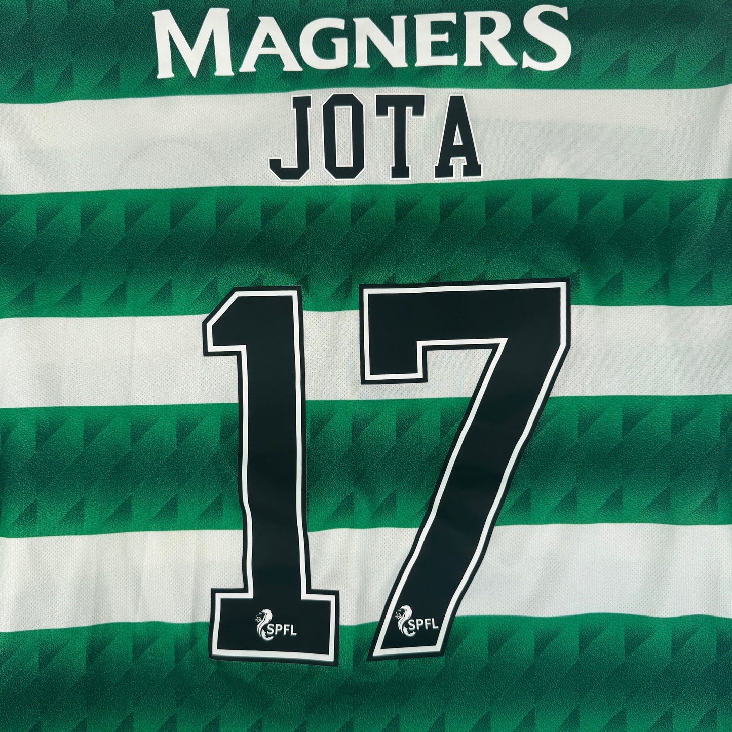 JOTA 17 Celtic 2022/2023 Home Long Sleeve Football Shirt 2XL