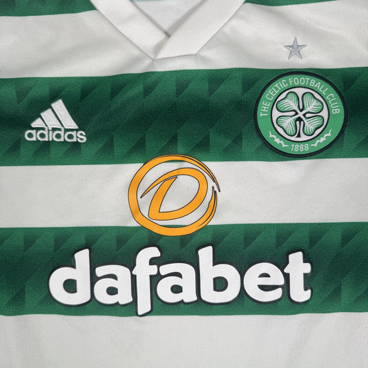 Celtic 2022/2023 Home Long Sleeve Football Shirt Large