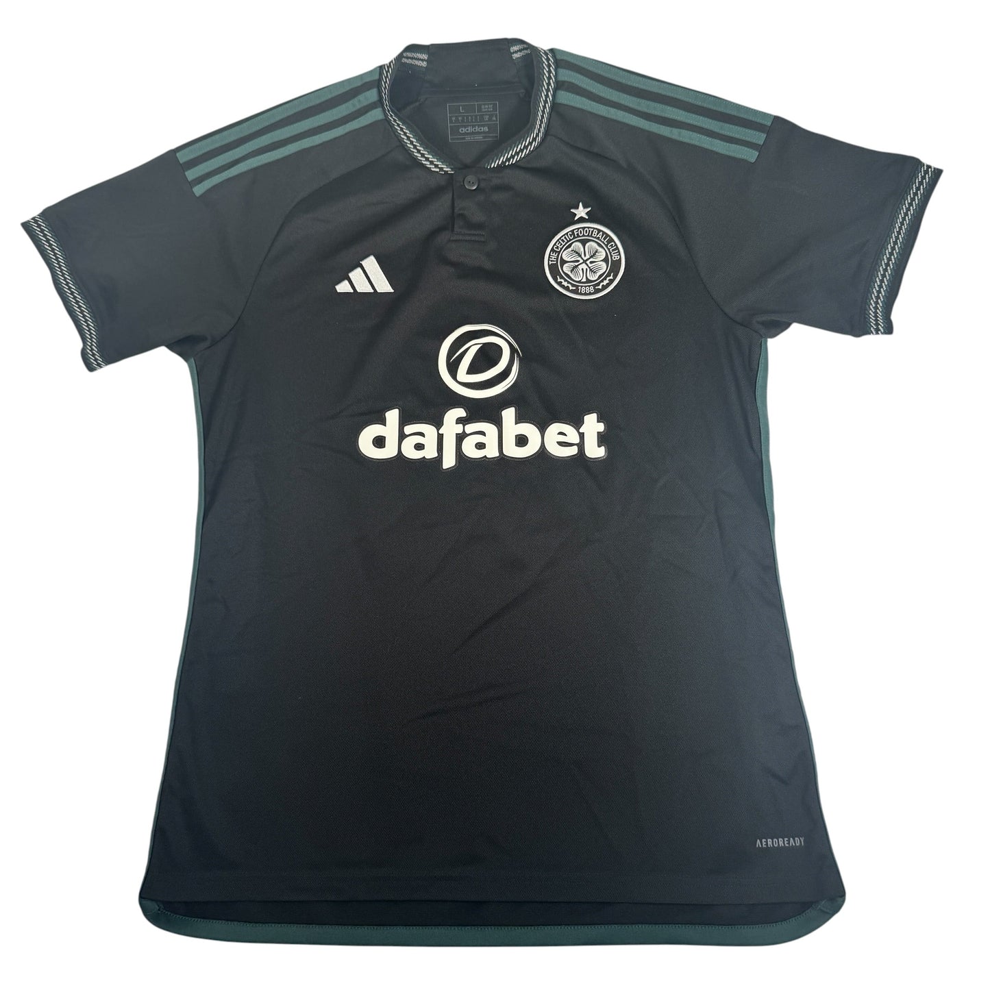 Celtic 2023/2024 Away Football Shirt Large