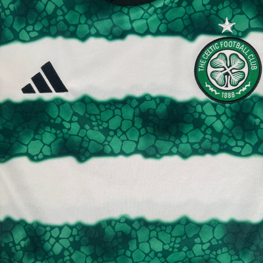 Celtic 2023/2024 Home Sponsorless Football Shirt Large