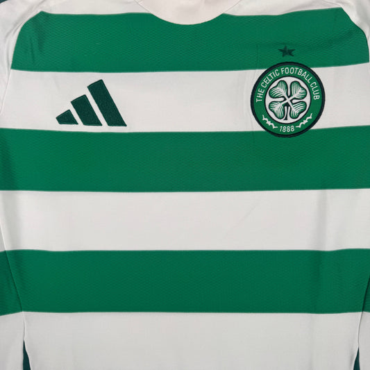 Celtic 2024/2025 Home Sponsorless Football Shirt Medium