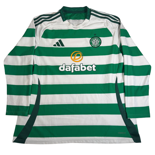 Celtic 2024/2025 Home Long Sleeve Shirt XXL