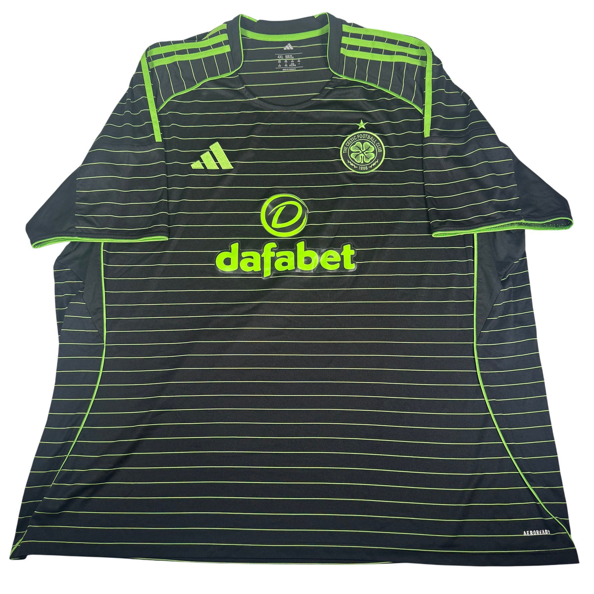Celtic 2025/2026 Away Shirt 4XL