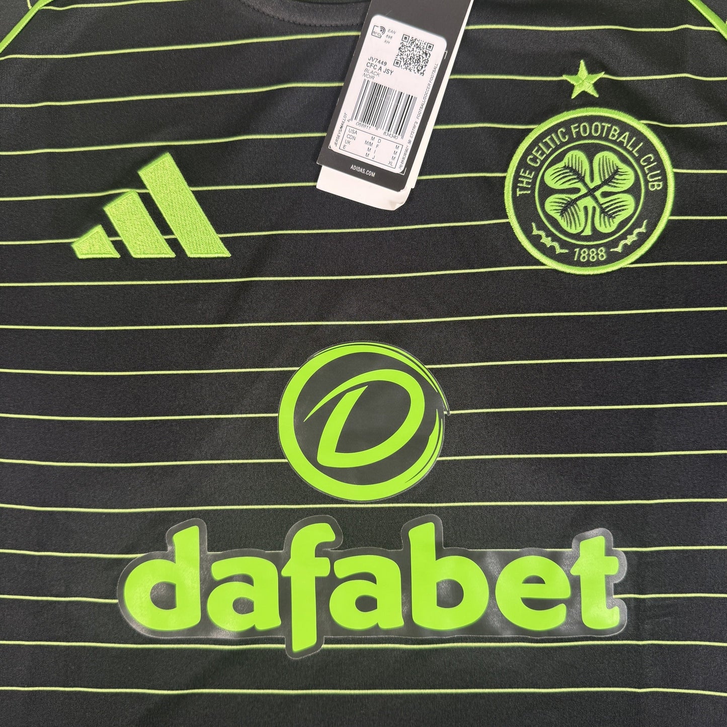 Celtic 2025/2026 Away Football Shirt Medium BNWT