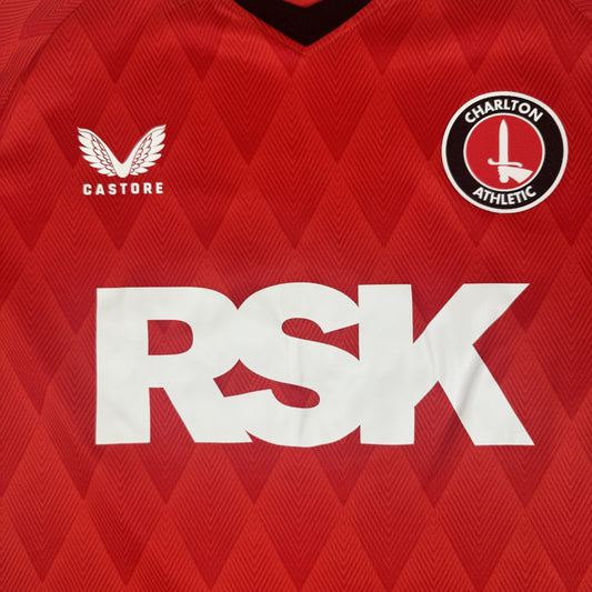 Charlton Athletic 2022/2023 Home Football Shirt Large