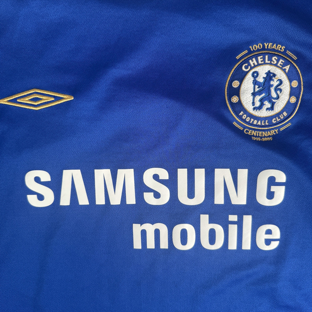 Chelsea 2005/2006 Home Long Sleeve Football Shirt XXL