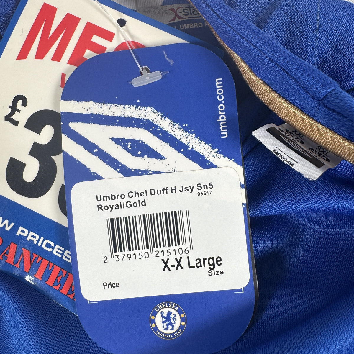 Duff 11 Chelsea 2005/2006 Home Football Shirt XXL BNWT