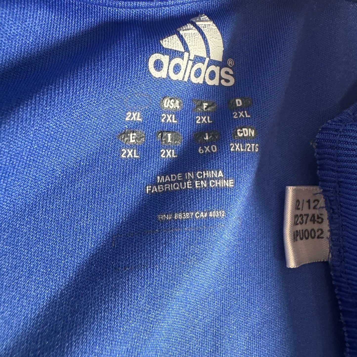 Chelsea 2012/2013 Home Shirt XXL