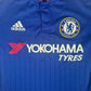 Chelsea 2015/2016 Home Football Shirt Medium