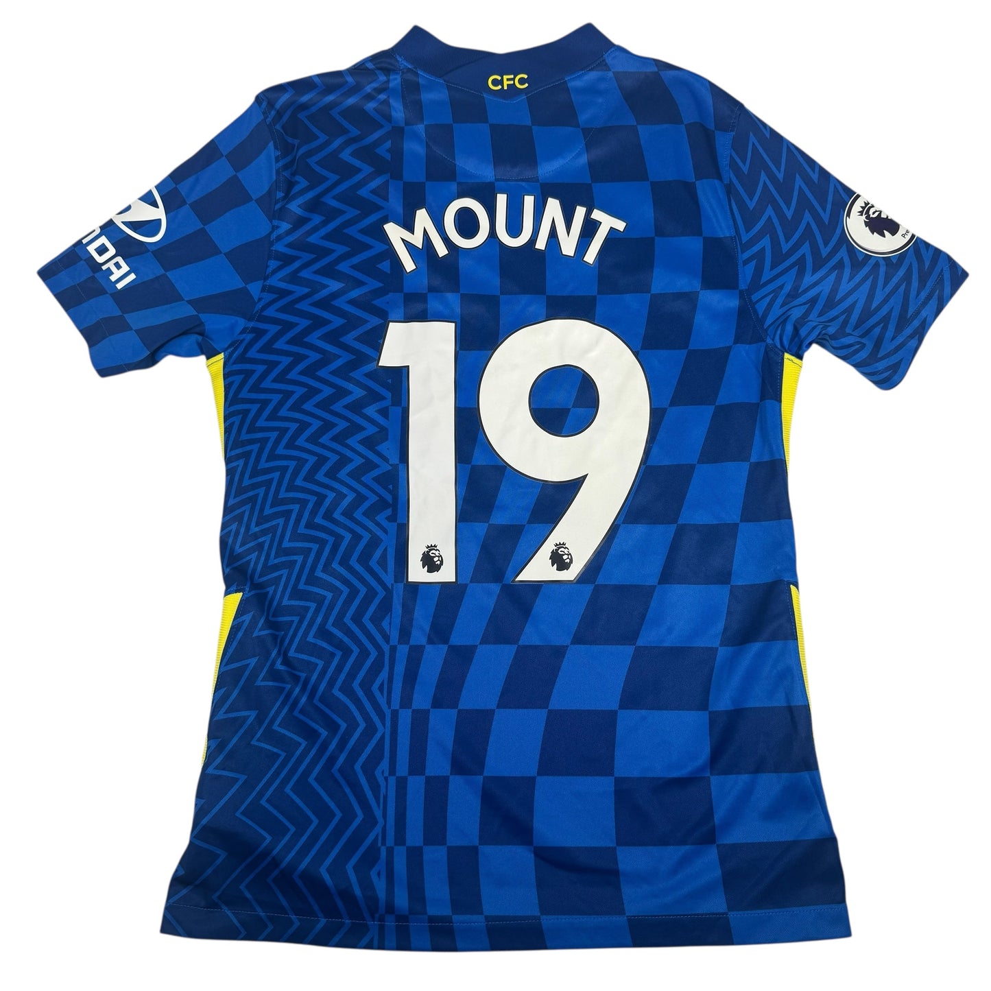 MOUNT 19 Chelsea 2021/2022 Home Football Shirt Medium