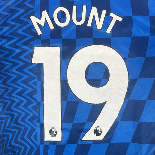 MOUNT 19 Chelsea 2021/2022 Home Football Shirt Small