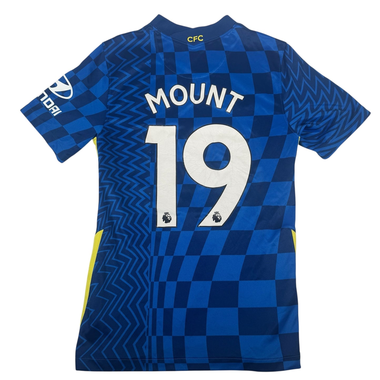 MOUNT 19 Chelsea 2021/2022 Home Football Shirt Small