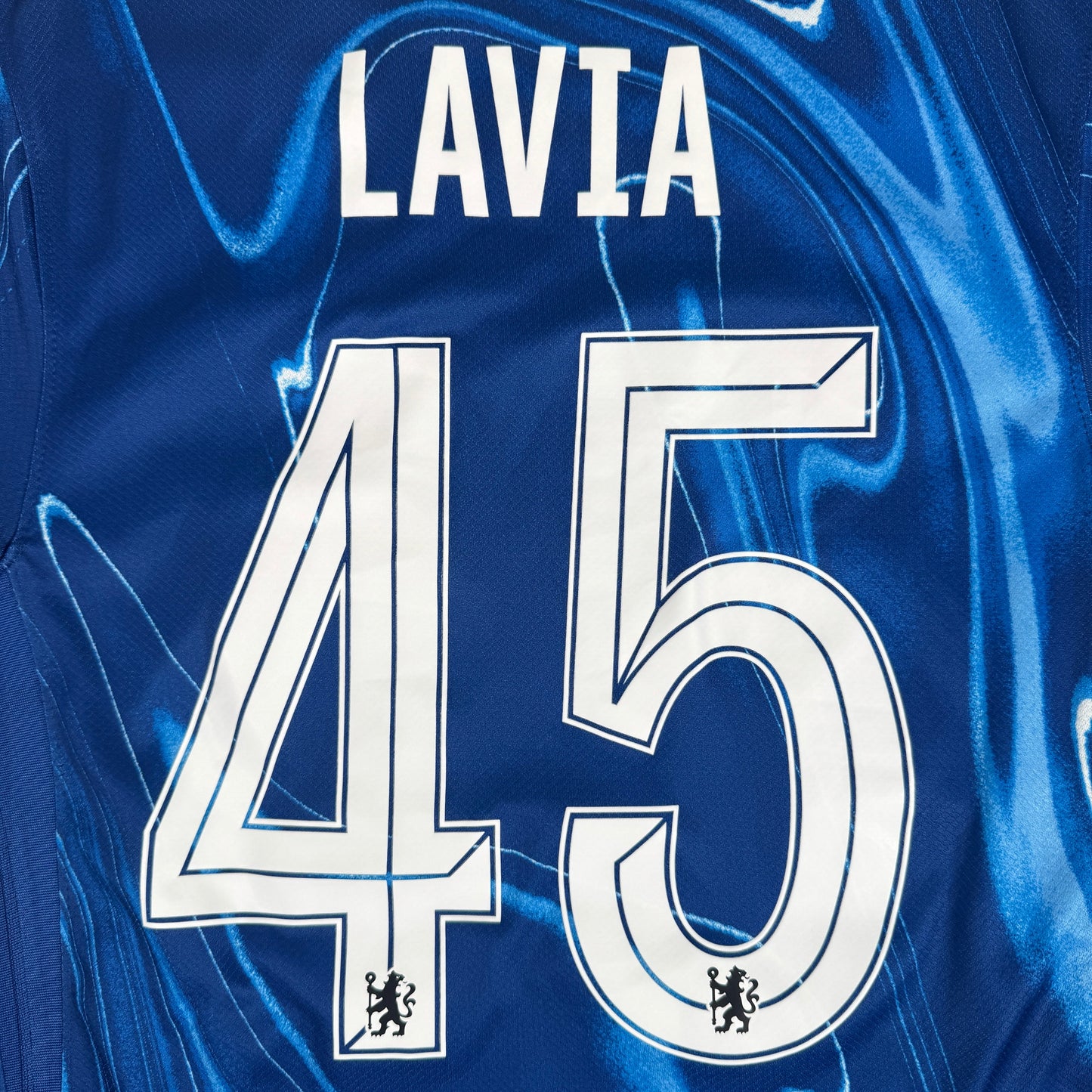 Chelsea 2024/2025 Home Shirt Small LAVIA 45