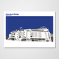Chelsea FC Art Print, poster of Stamford Bridge