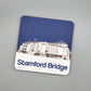 Chelsea FC Drinks coaster of Stamford Bridge